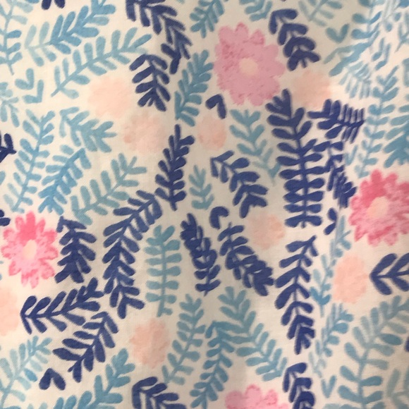 Talbots Sleeveless Floral Ruffle Tiered Midi Dress - Picture 7 of 10